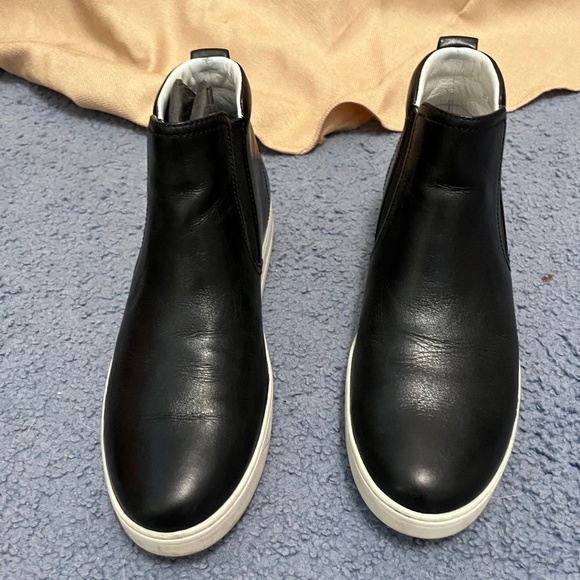 Prada Black Leather Booties - Picture 1 of 7